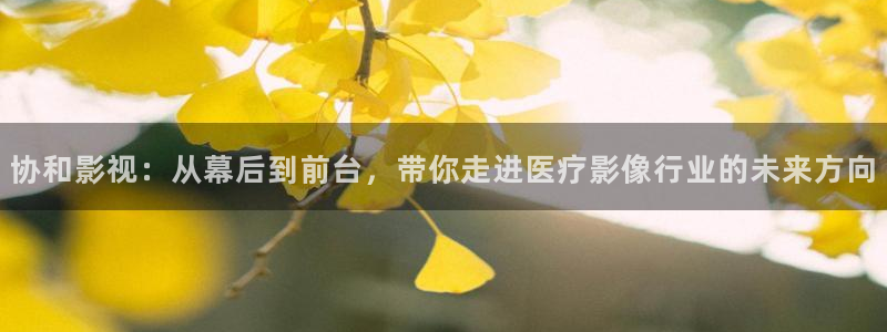 九七电影院热门电影有哪些：协和影视：从幕后到前台，带你走进医疗影像行业的未来方向