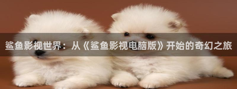九七伦理神马老子电影：鲨鱼影视世界：从《鲨鱼影视电脑版》开始的奇幻之旅